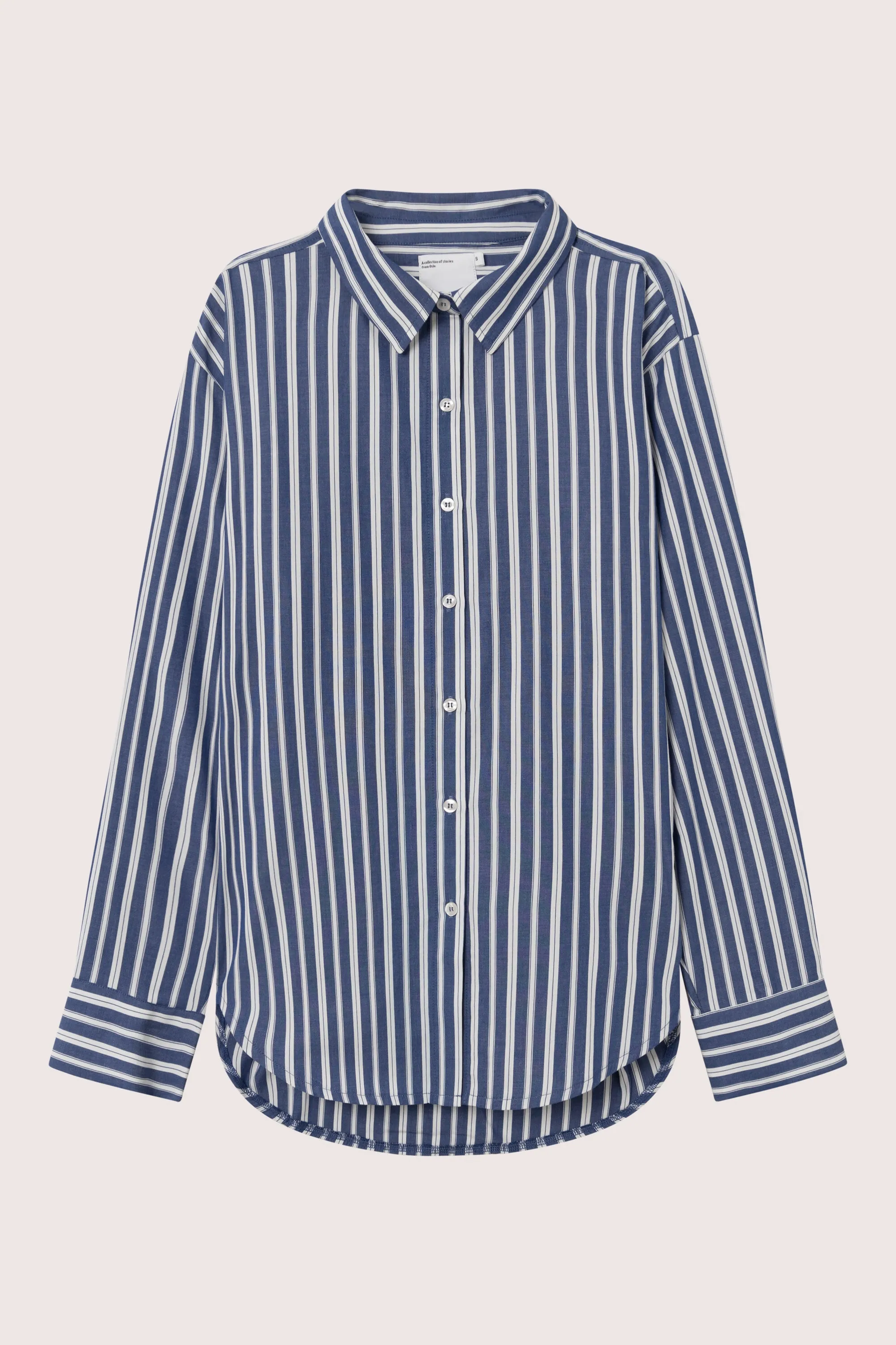 Alvi Oversized Shirt - Blue Stripe