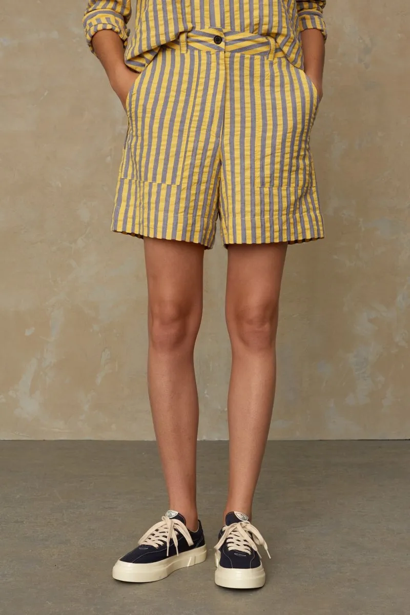 Bangja Seersucker Shorts | Sunlight