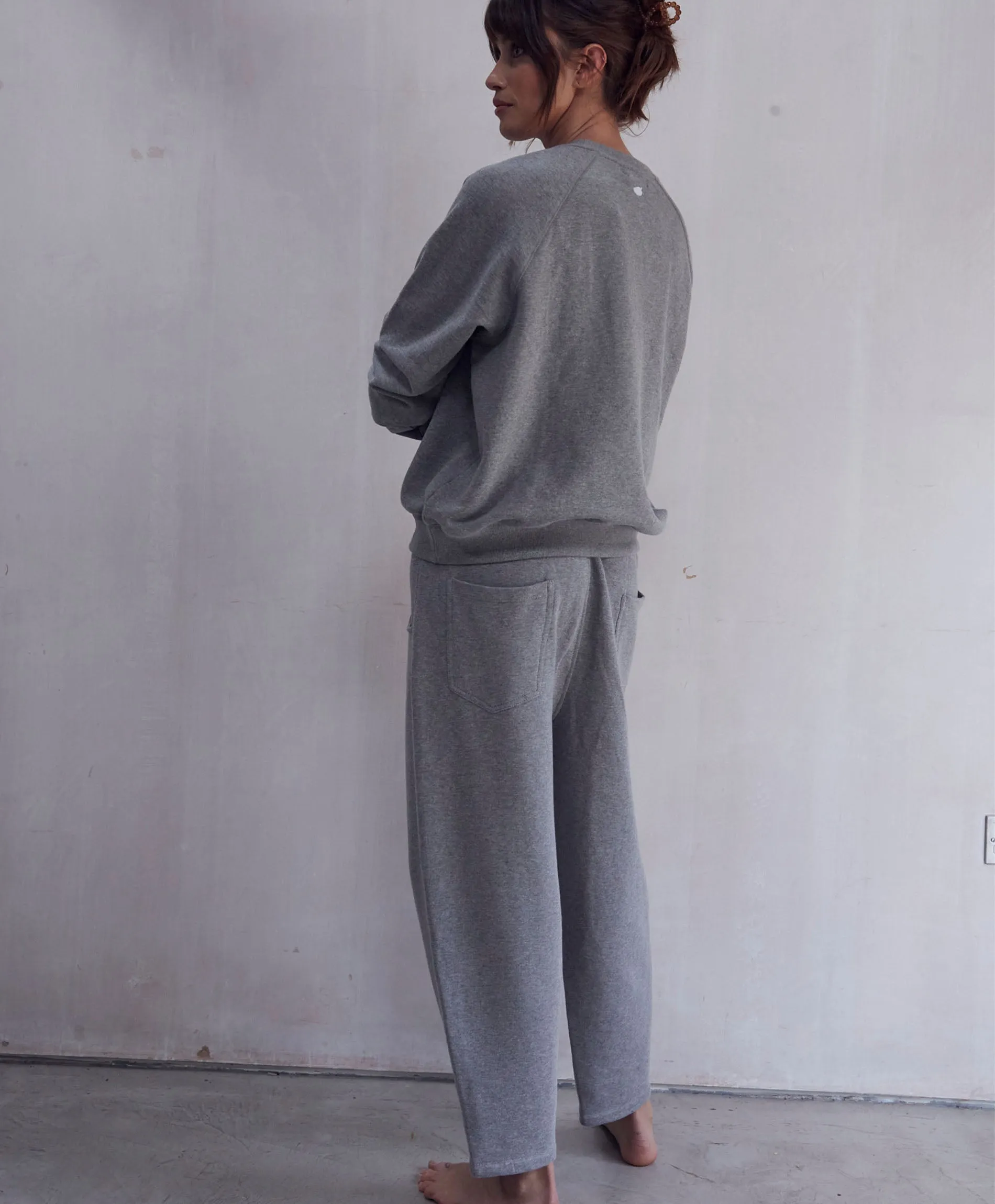 Barrel leg sweatpants