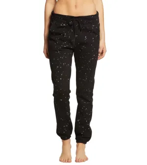 Betsey Johnson Performance Splattered Sweatpants
