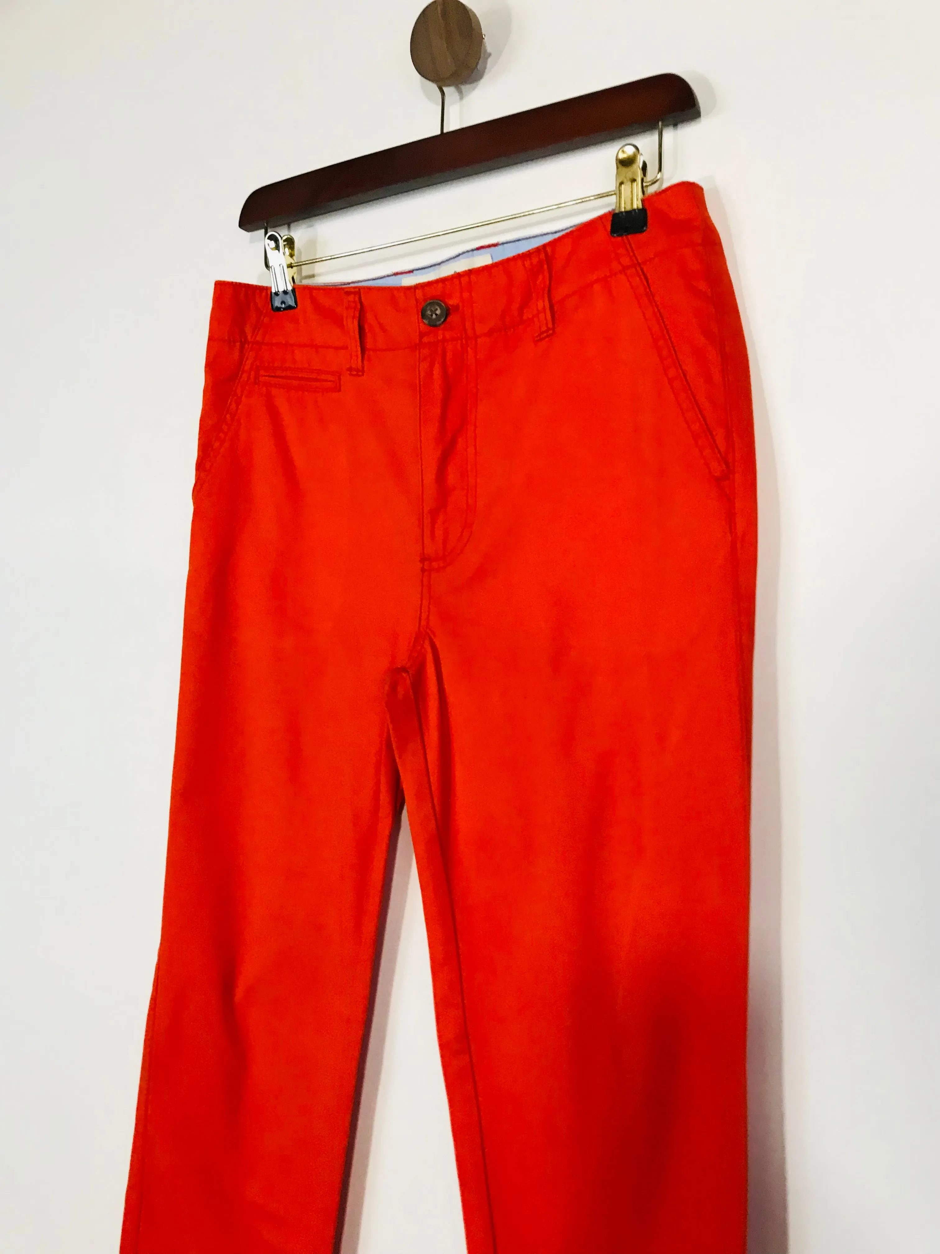 Boden Kid's Cotton Chinos Trousers | W30 L | Orange