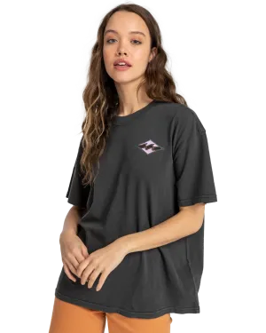Bright Side T-Shirt in Off Black