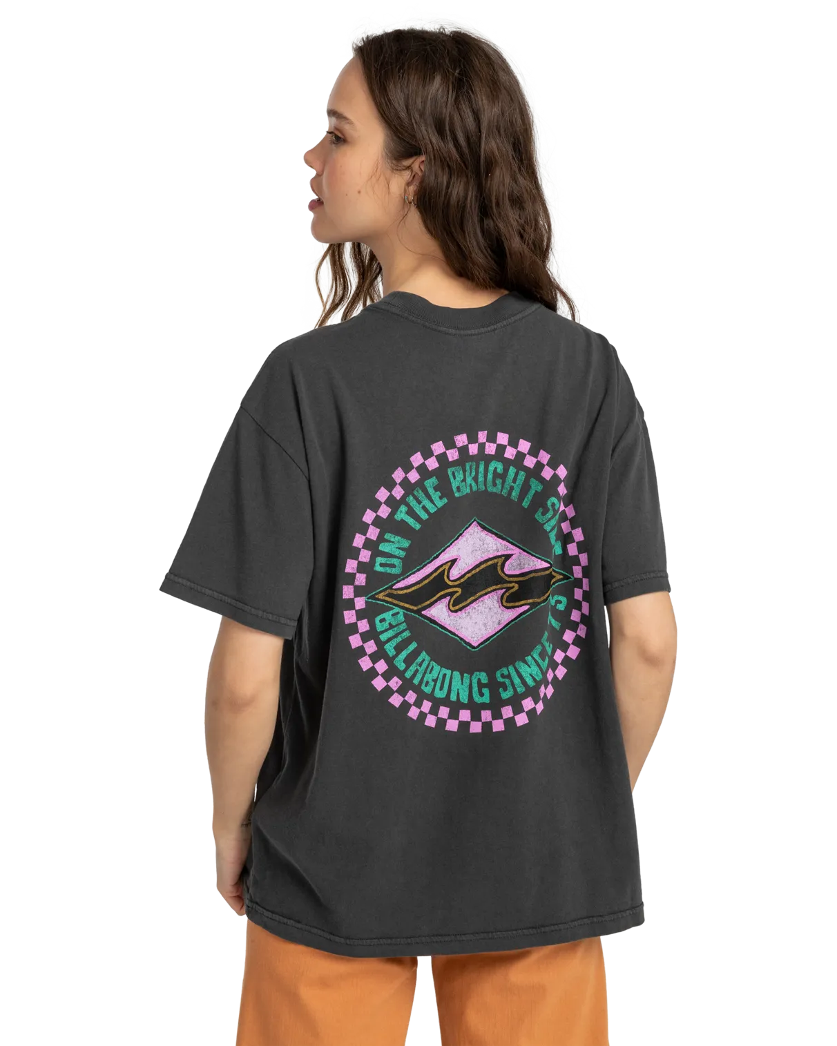 Bright Side T-Shirt in Off Black