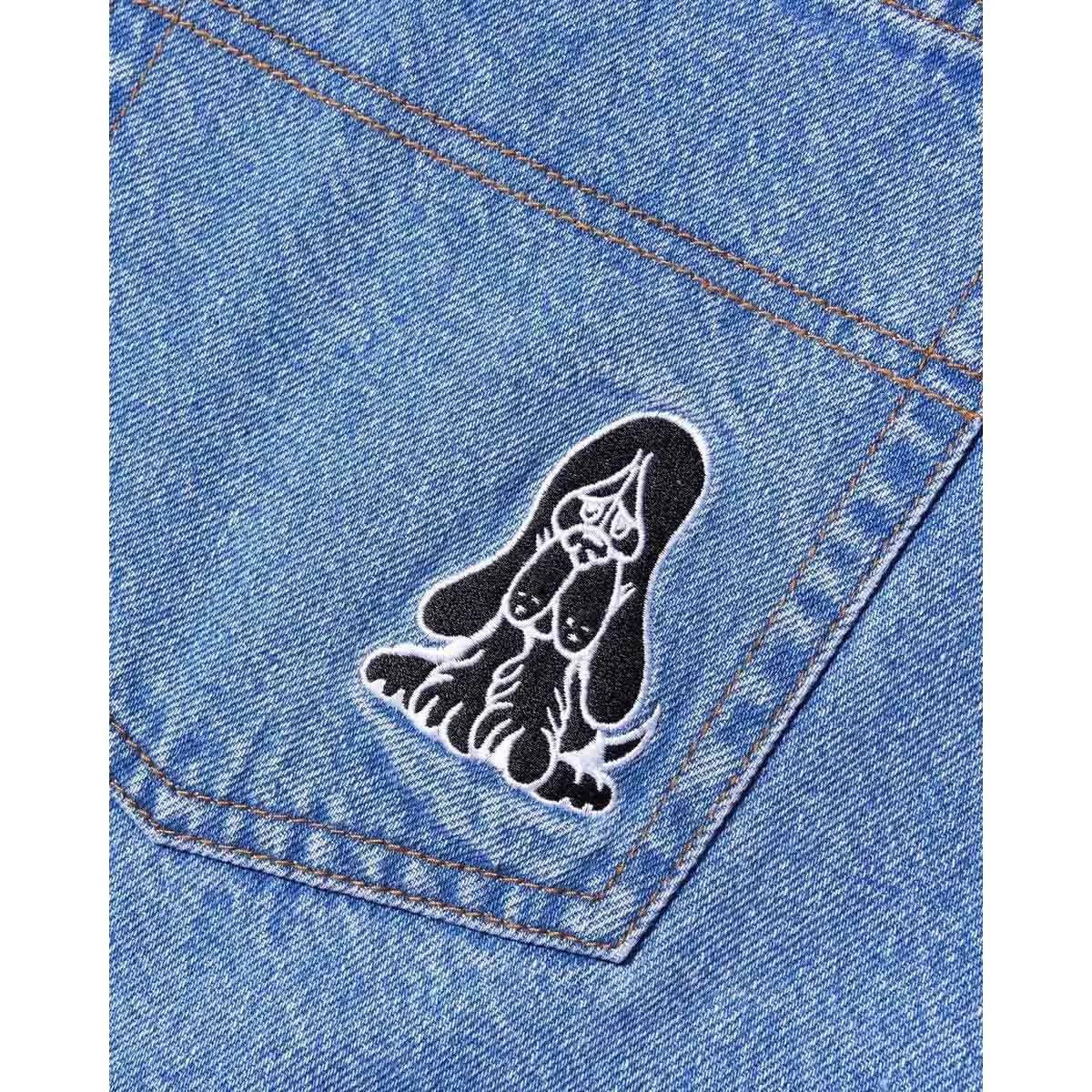 Butter Goods - Hound Denim Shorts Washed Indigo