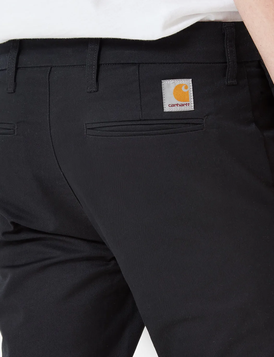 Carhartt WIP Sid Pant (27"-29" Waist) - Black