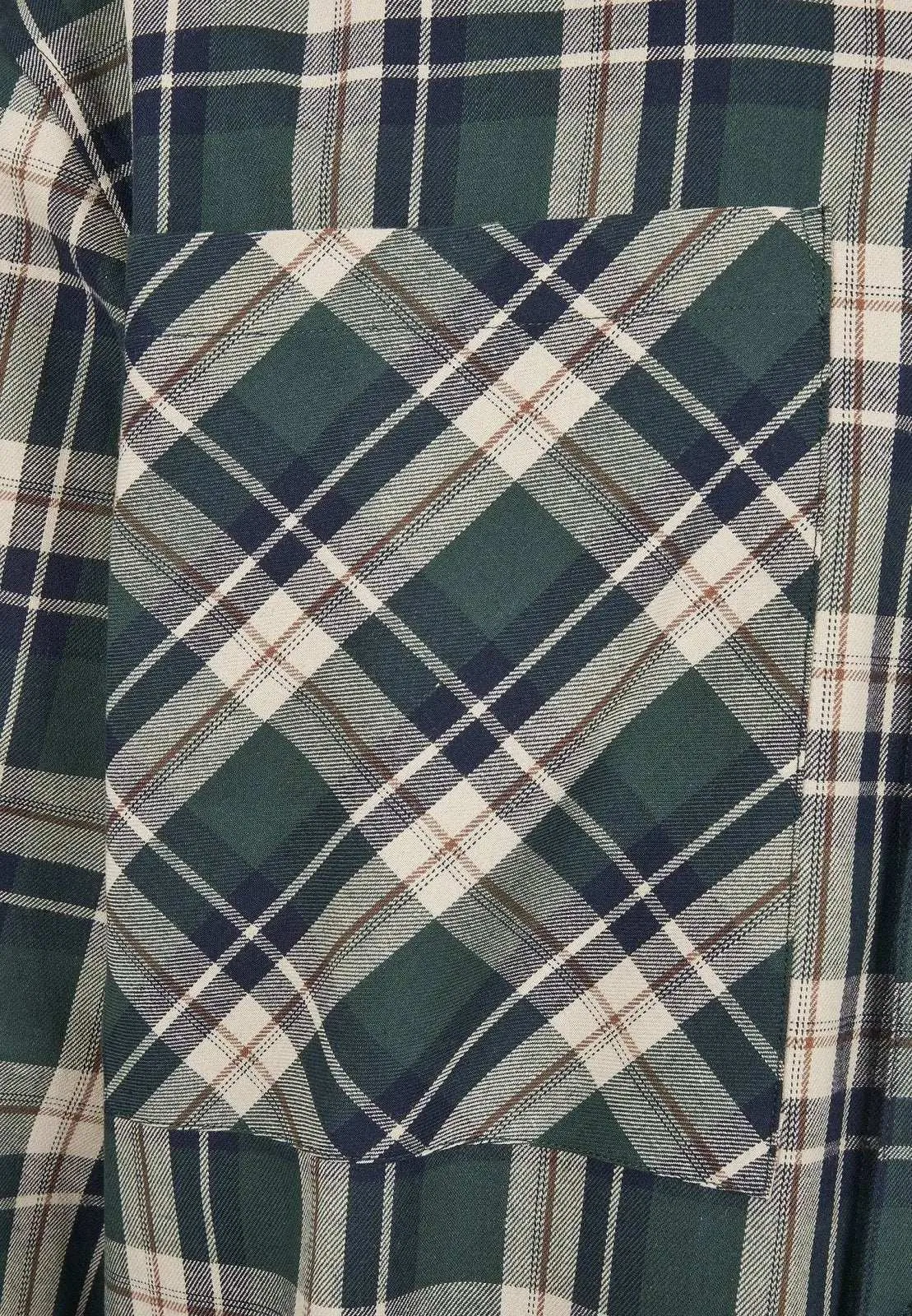 Casual Oversized Checkered Flannel Shirt for Men