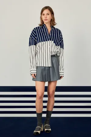 Colorblock Stripe Shirt