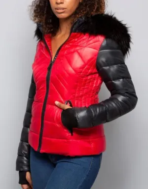 Don’t Color Block Me Puffer Jacket