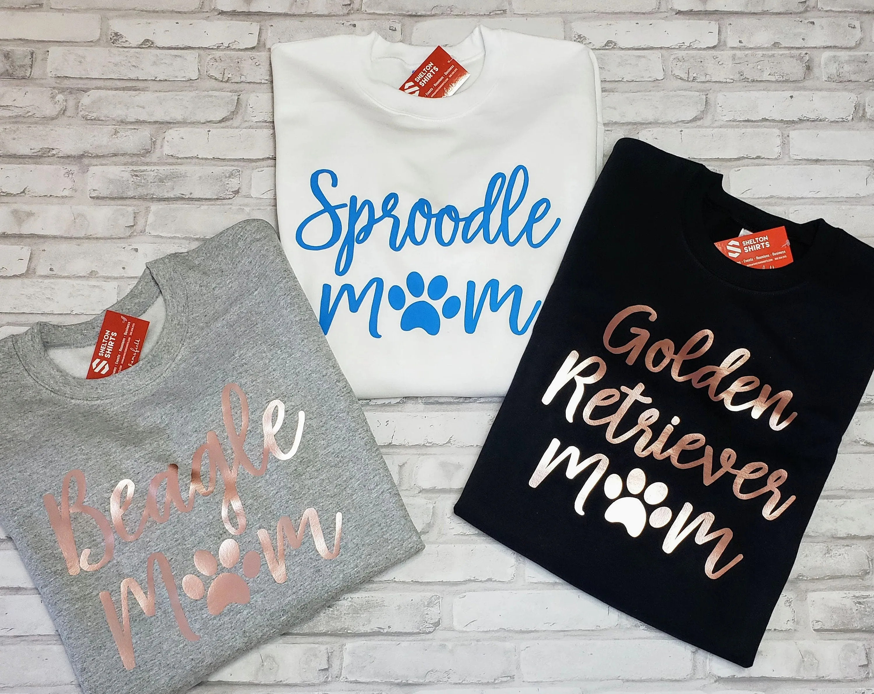 Doodle Mom Super Comfy Crew Neck Heather Grey Unisex Sweatshirt