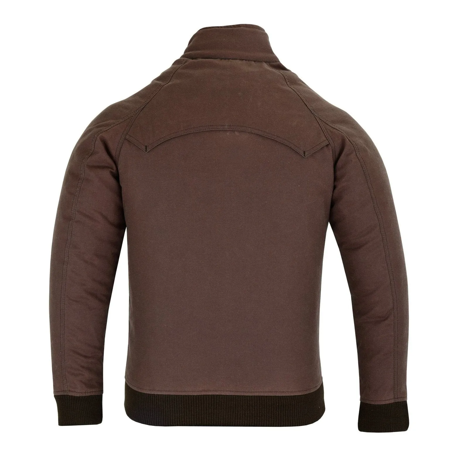 Gallanto Wax Cotton Armoured Bomber Jacket Waterproof Biker Motorcycle