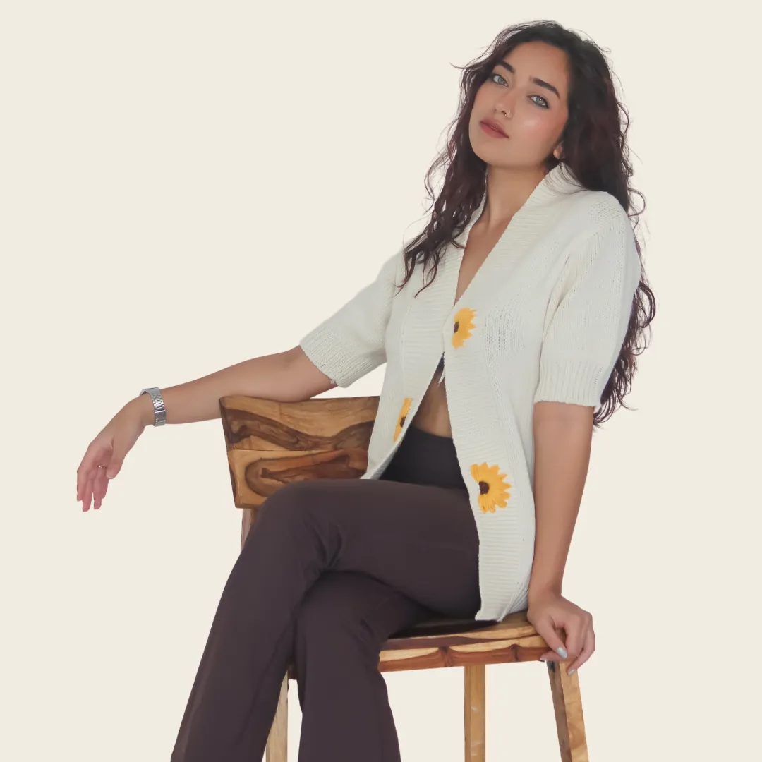 Hana Cardigan –Handknitted Elegance for Modern Women