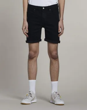 Heroica Denim Mens Shorts | Black