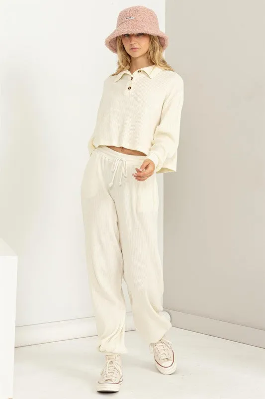 High-Waisted Sweatpants