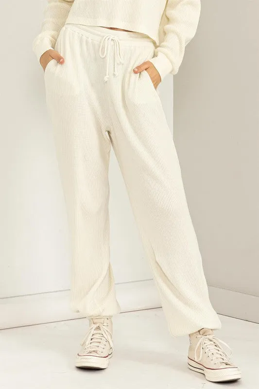 High-Waisted Sweatpants