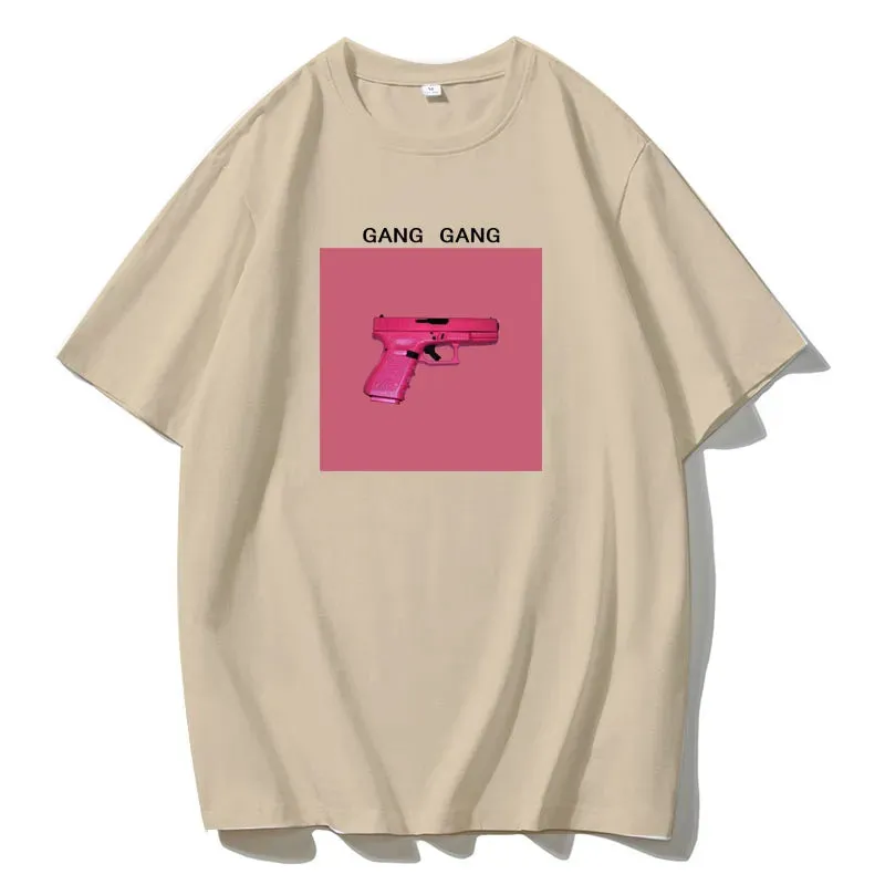 Hirsionsan Oversized Graphic T Shirt Women Summer Casual Tee