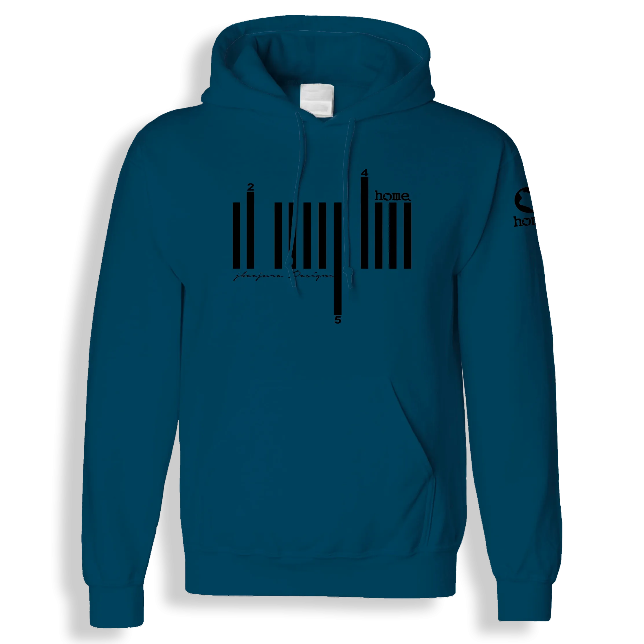 Kids Hoodie - Teal Blue (Heavy Fabric)