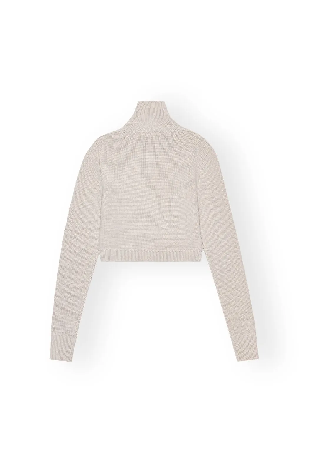 Knitted Slim Cardigan - Tofu Beige