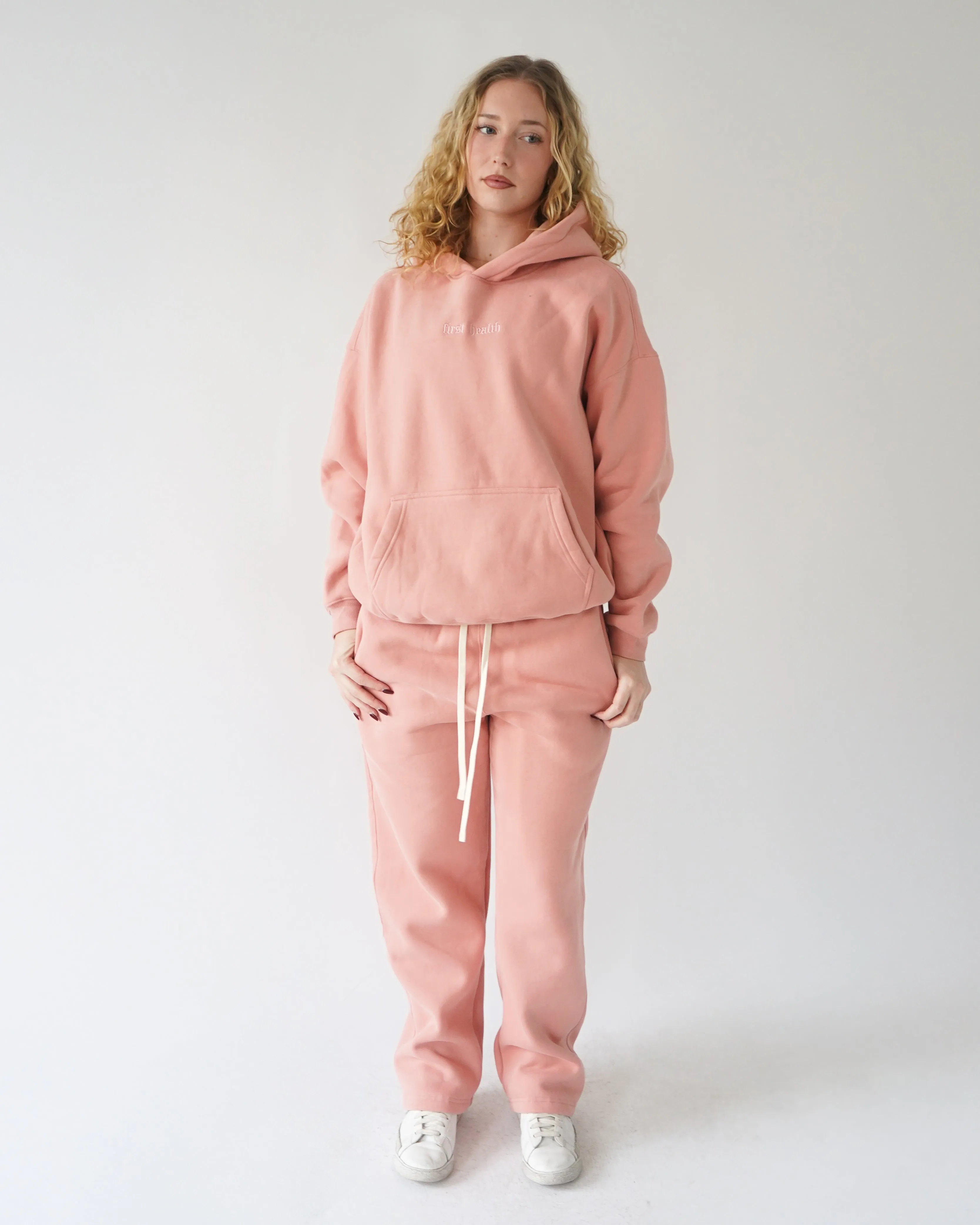 Legacy Straight-leg Sweatpants - Peach