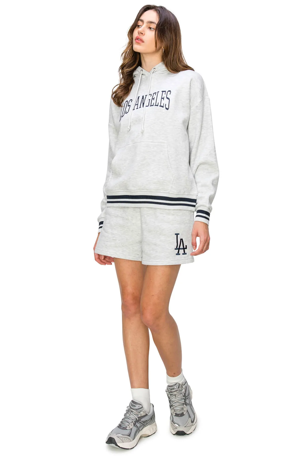 Los Angeles Sweat Shorts - Heather Grey