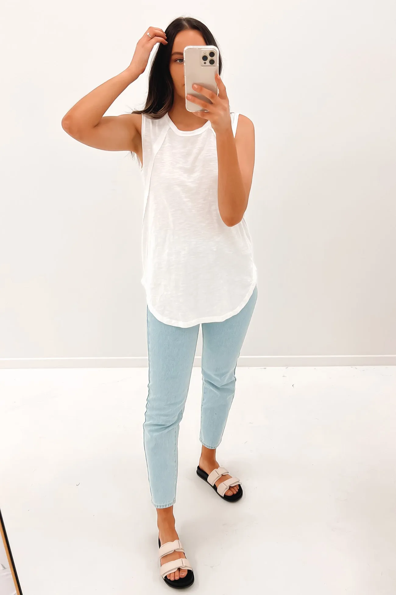 Mackenzie Tank White