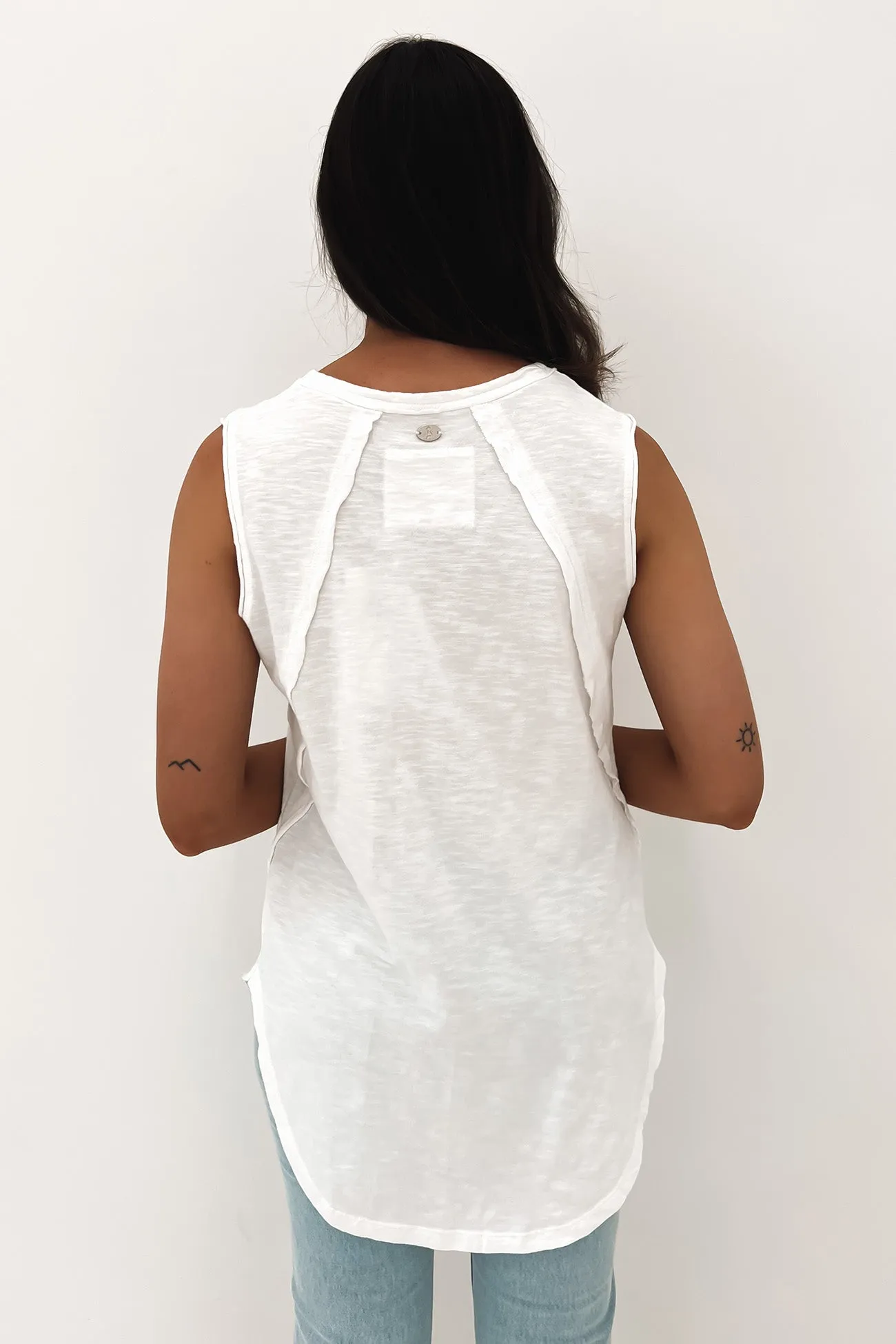 Mackenzie Tank White