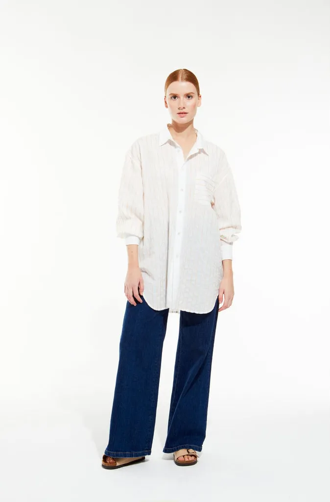 Mapoesie Marcel Venus Shirt in Off White