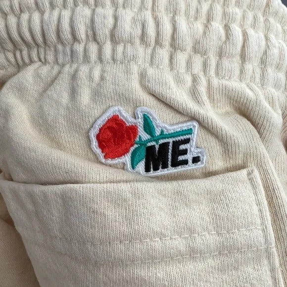 Melody Ehsani Cotton Rose Sweatpants