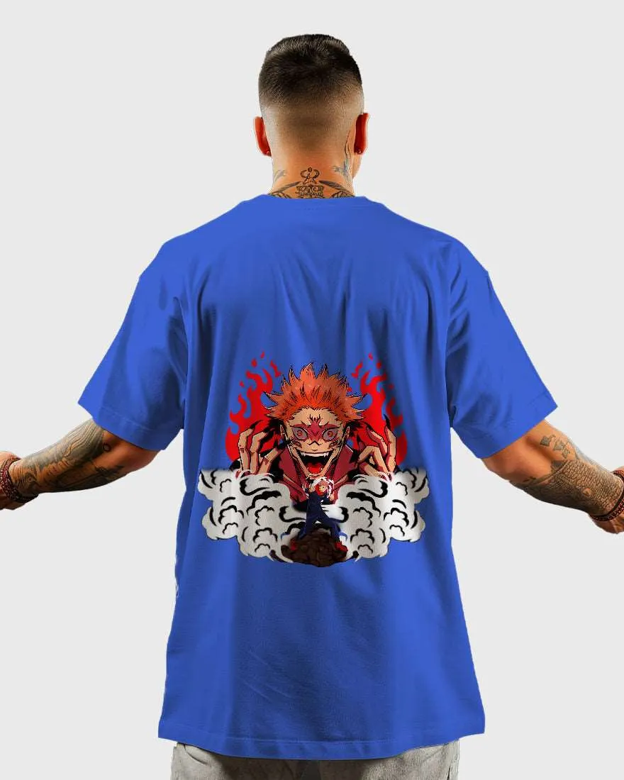 Mens Oversized Tshirt Anime Jujutsu Kaisen 2