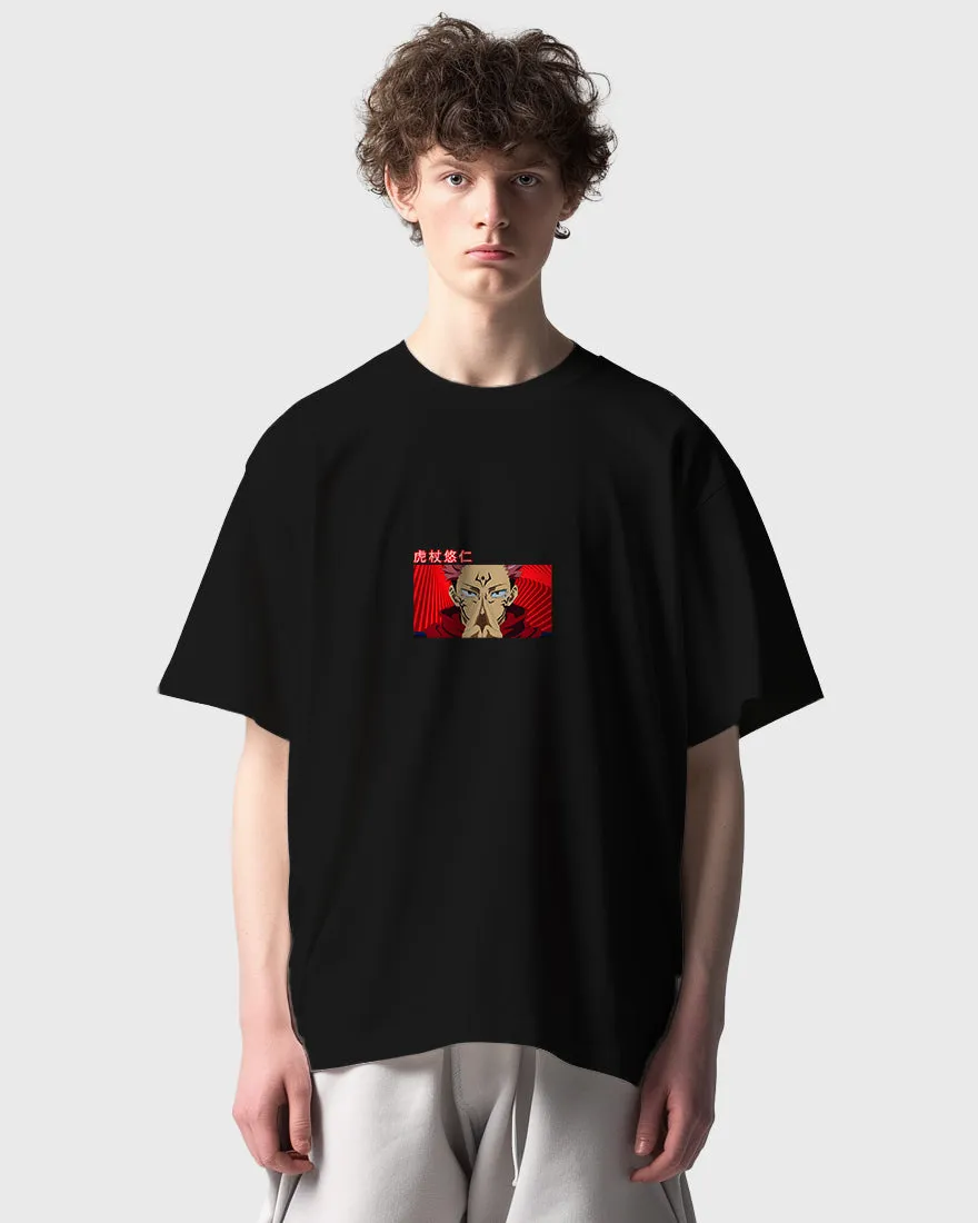 Mens Oversized Tshirt Anime Jujutsu Kaisen 2