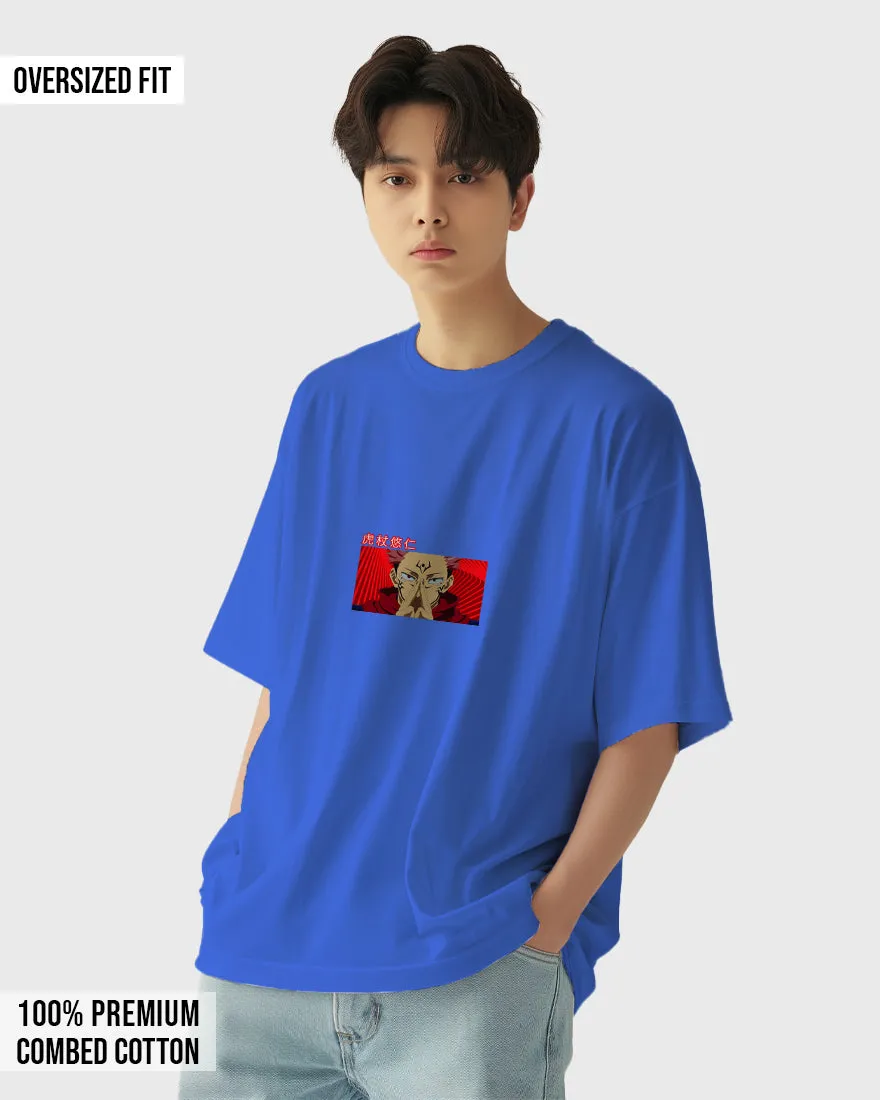 Mens Oversized Tshirt Anime Jujutsu Kaisen 2
