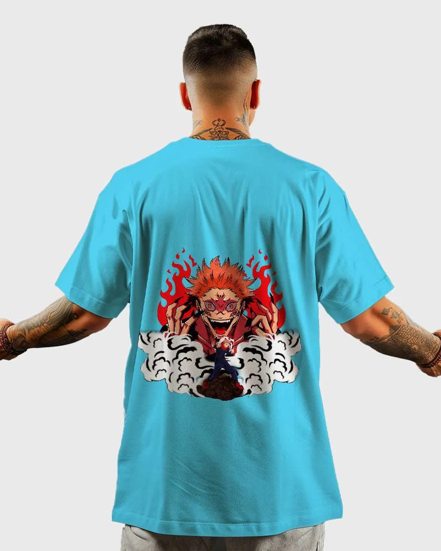 Mens Oversized Tshirt Anime Jujutsu Kaisen 2