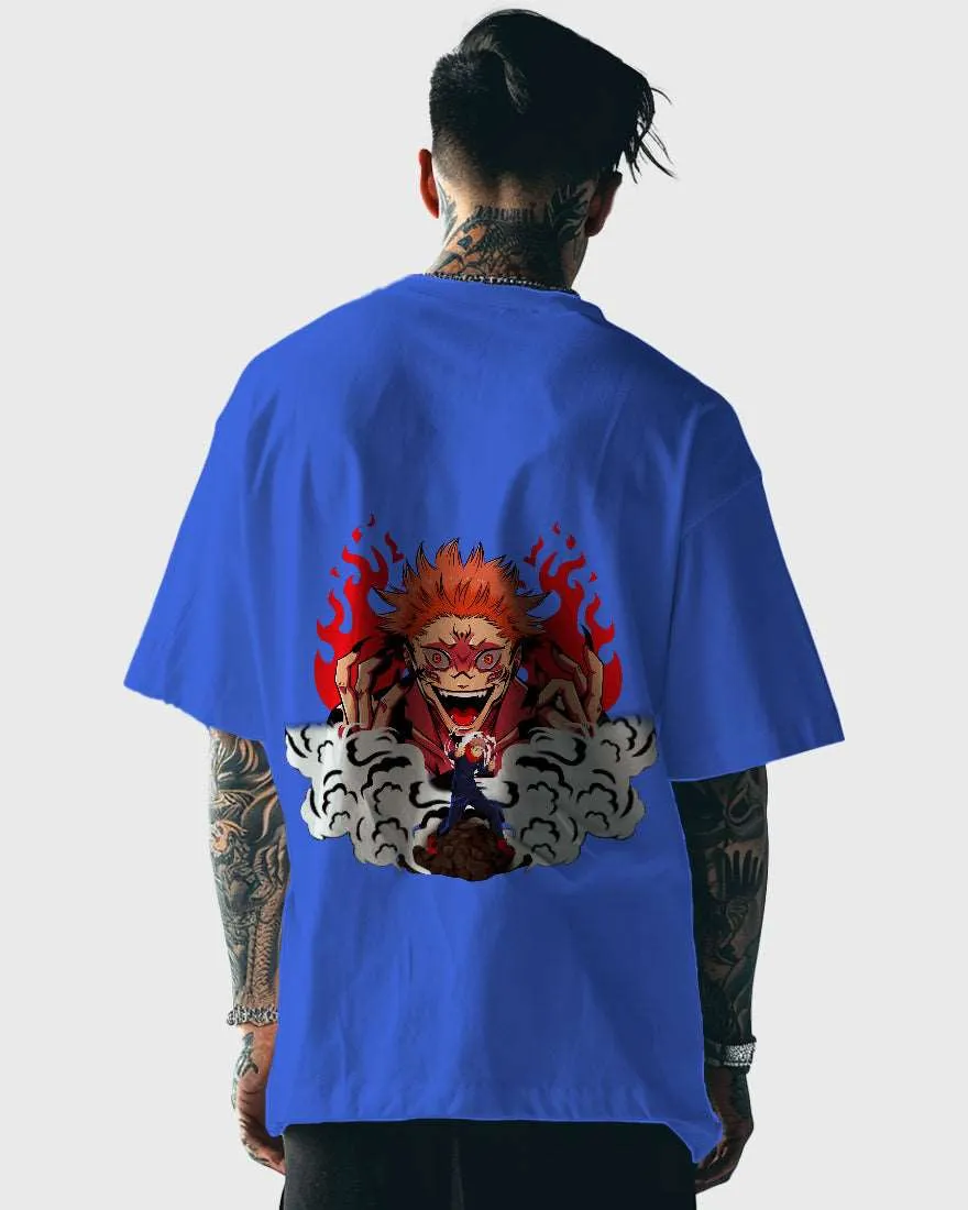Mens Oversized Tshirt Anime Jujutsu Kaisen 2