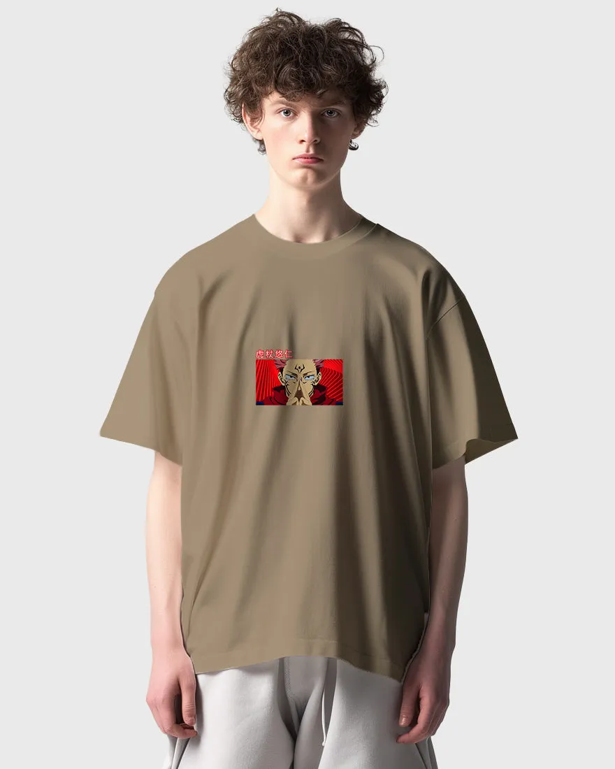Mens Oversized Tshirt Anime Jujutsu Kaisen 2