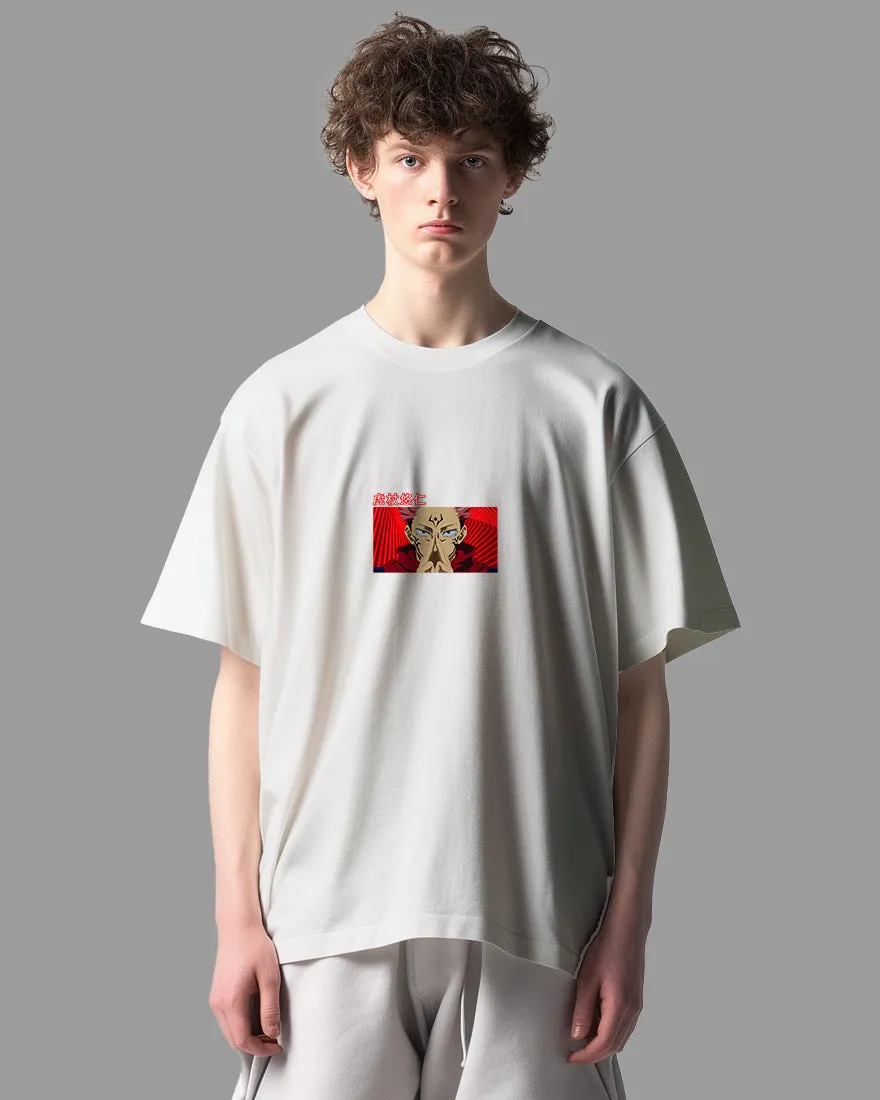 Mens Oversized Tshirt Anime Jujutsu Kaisen 2