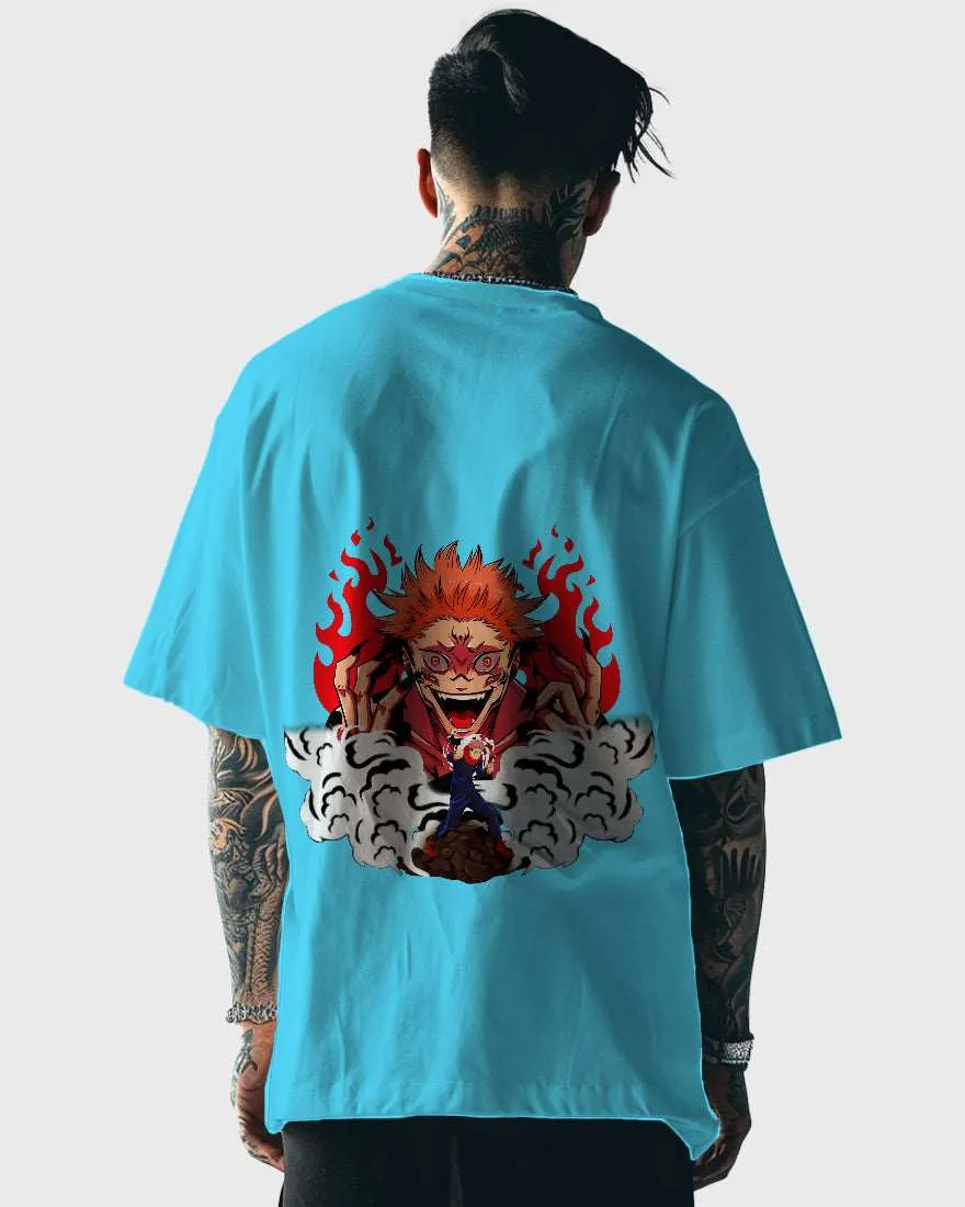 Mens Oversized Tshirt Anime Jujutsu Kaisen 2
