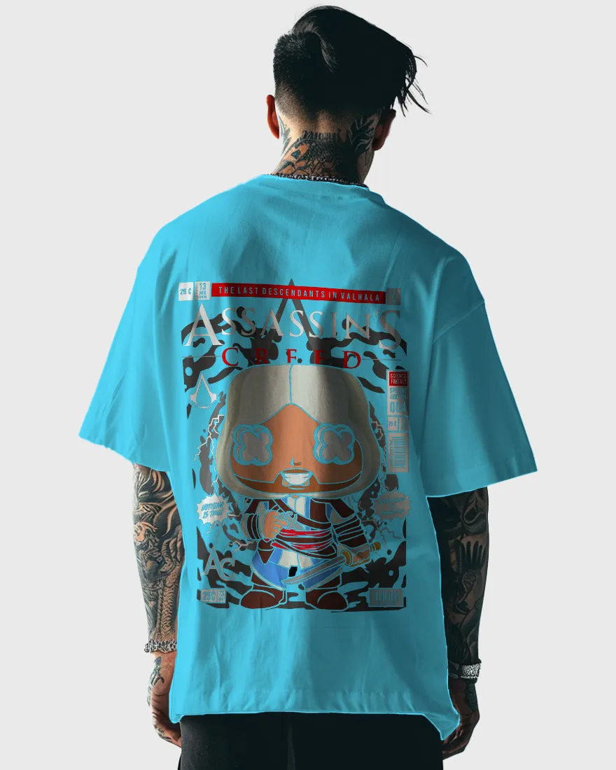 Mens Oversized Tshirt Movies Assasins
