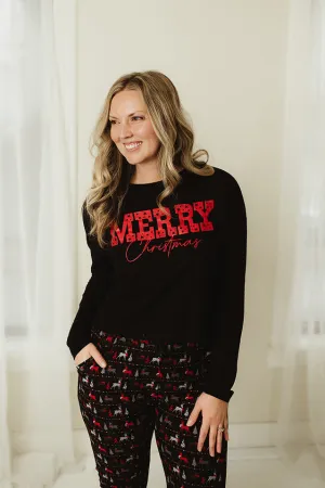 Merry Christmas Graphic Top