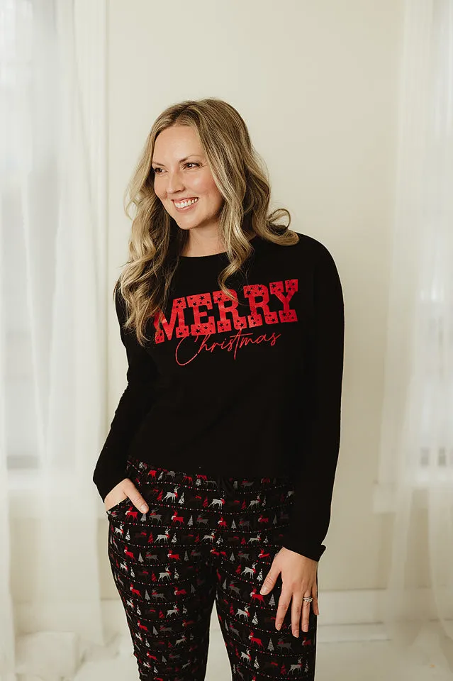 Merry Christmas Graphic Top