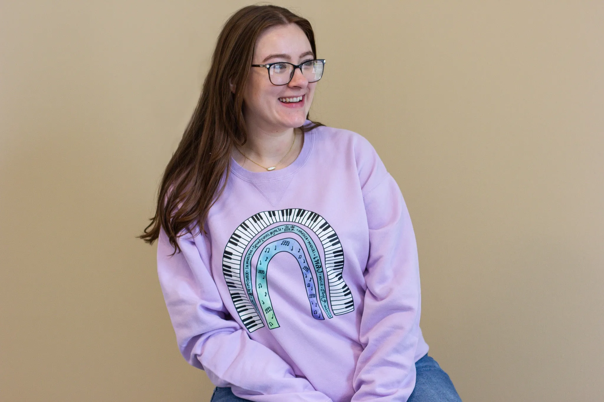 Music Rainbow Sweatshirt