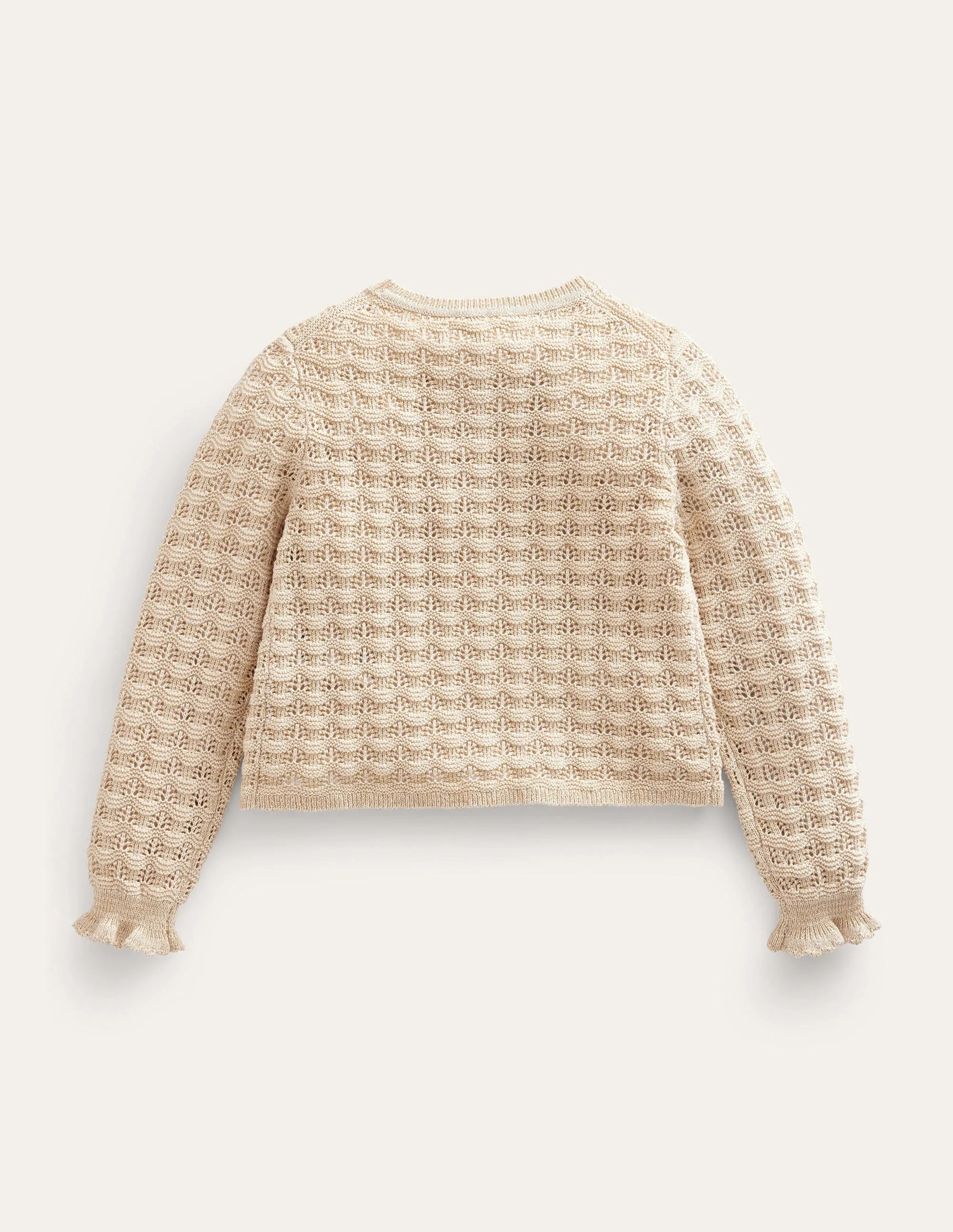 Occasionwear Cardigan-Gold Sparkle