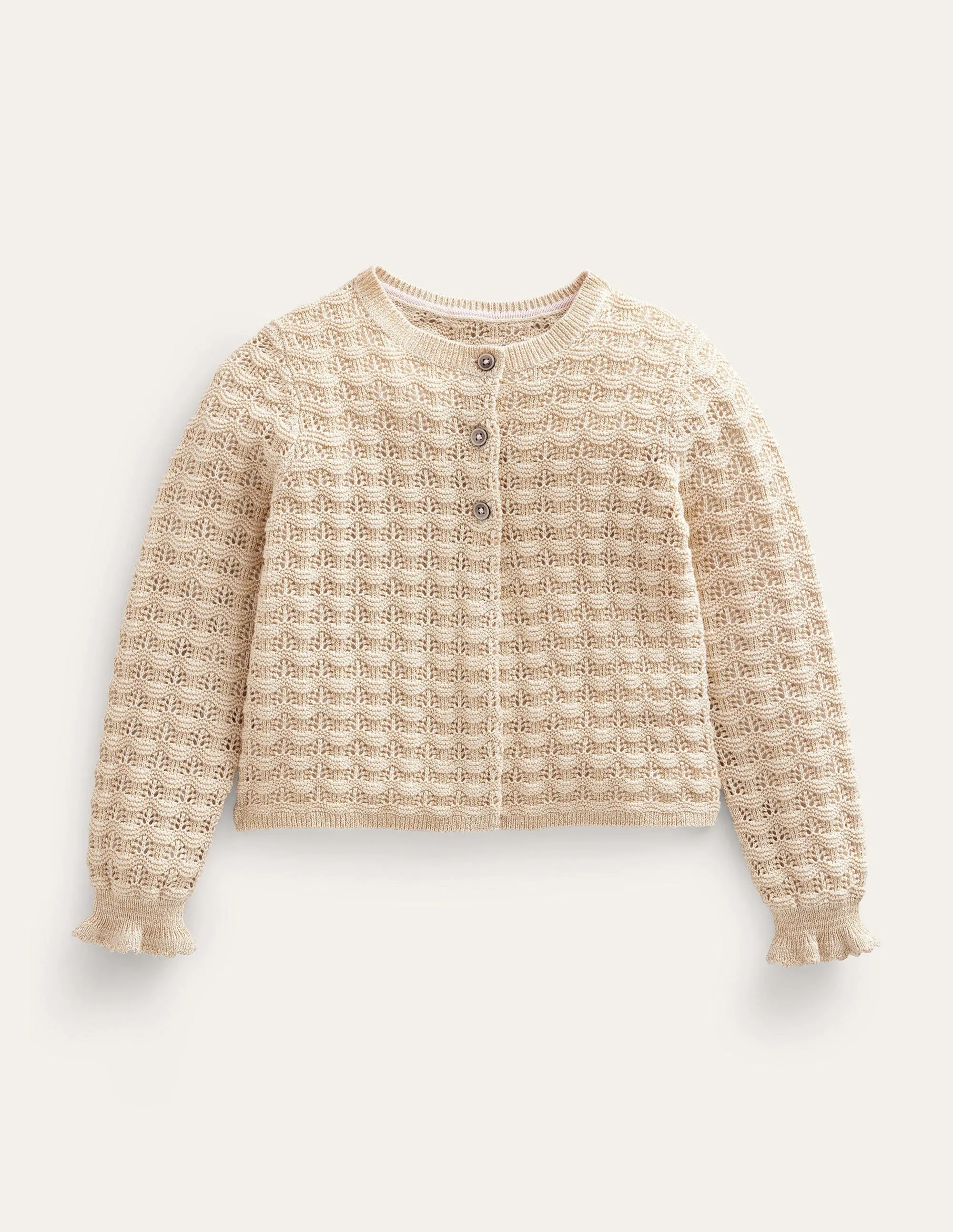 Occasionwear Cardigan-Gold Sparkle