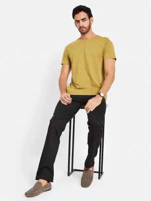 Octave Men Mid Rise Cotton Chinos