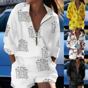 Outfit Set Party Playsuit Shirt & Shorts Summer 2pcs