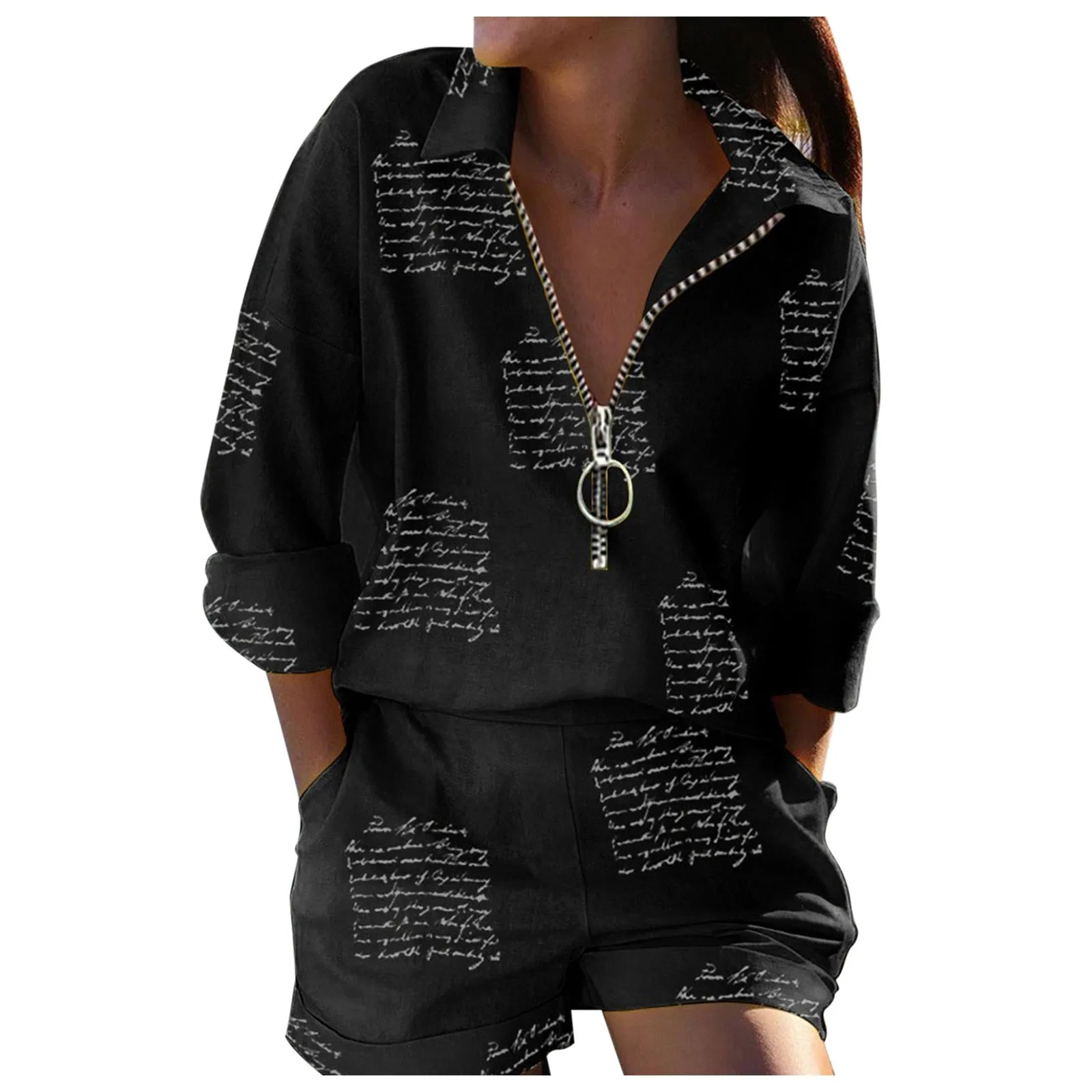 Outfit Set Party Playsuit Shirt & Shorts Summer 2pcs