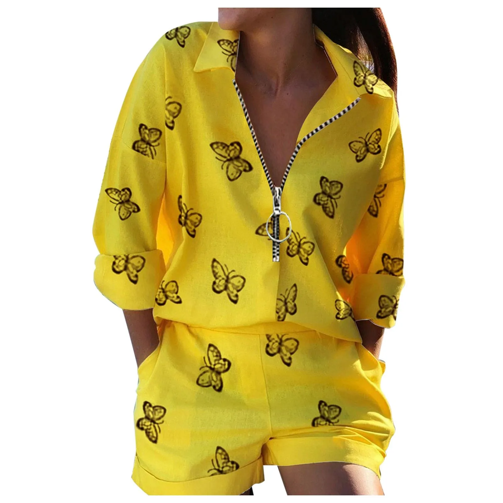 Outfit Set Party Playsuit Shirt & Shorts Summer 2pcs