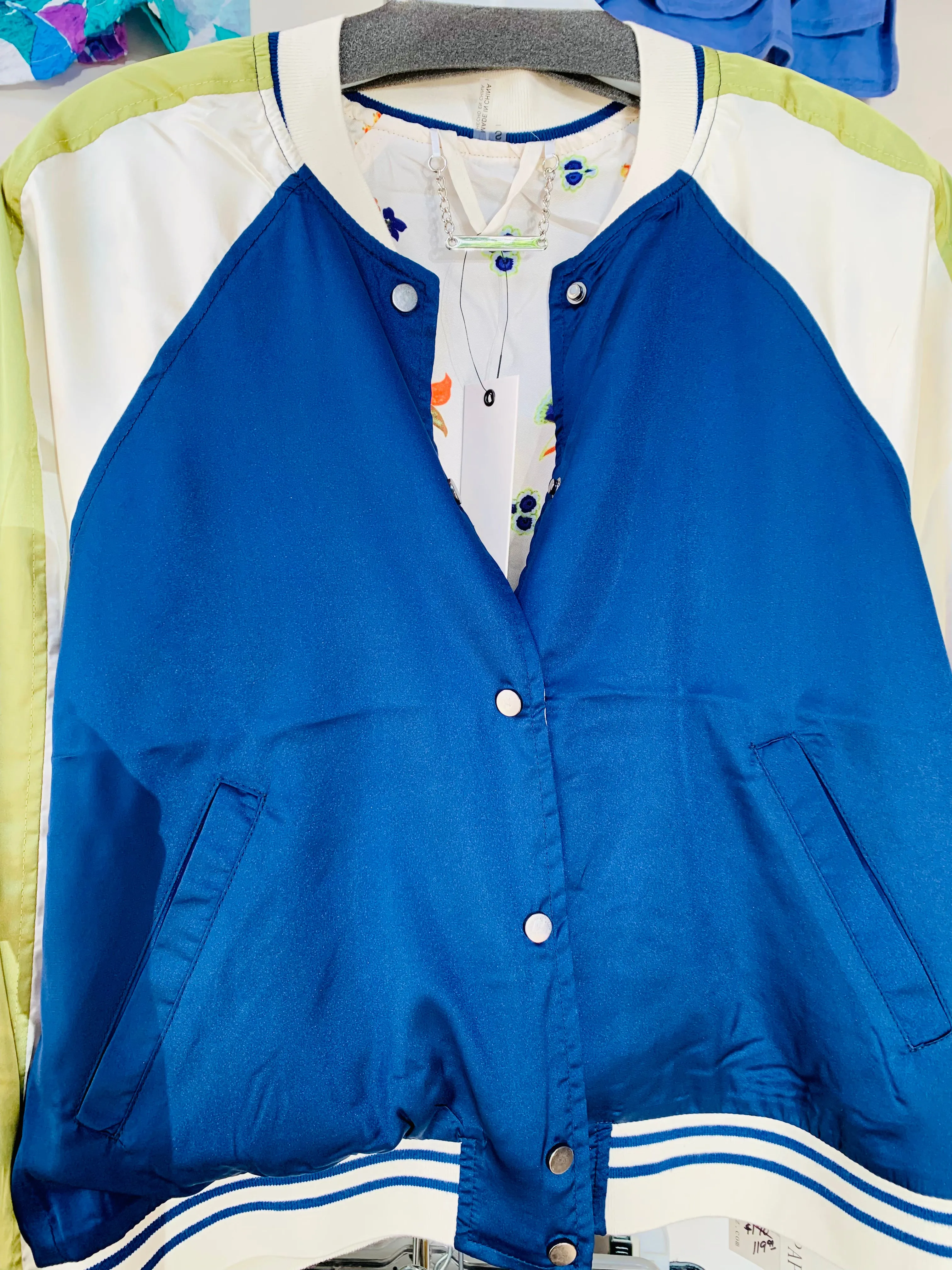 Peace Baseball Jacket