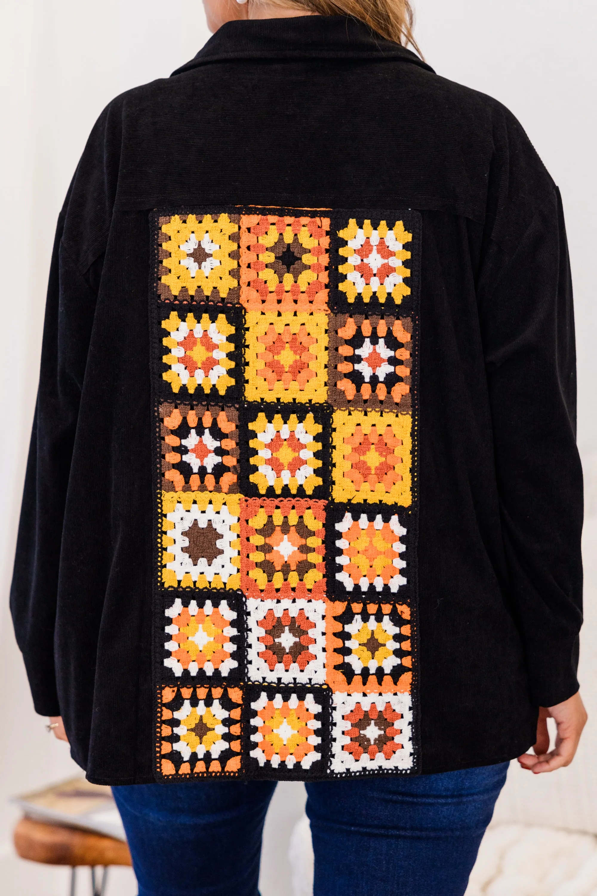 Plans Change Jacket, Black