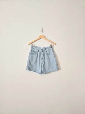 Princess Polly Light Wash Shorts (4)