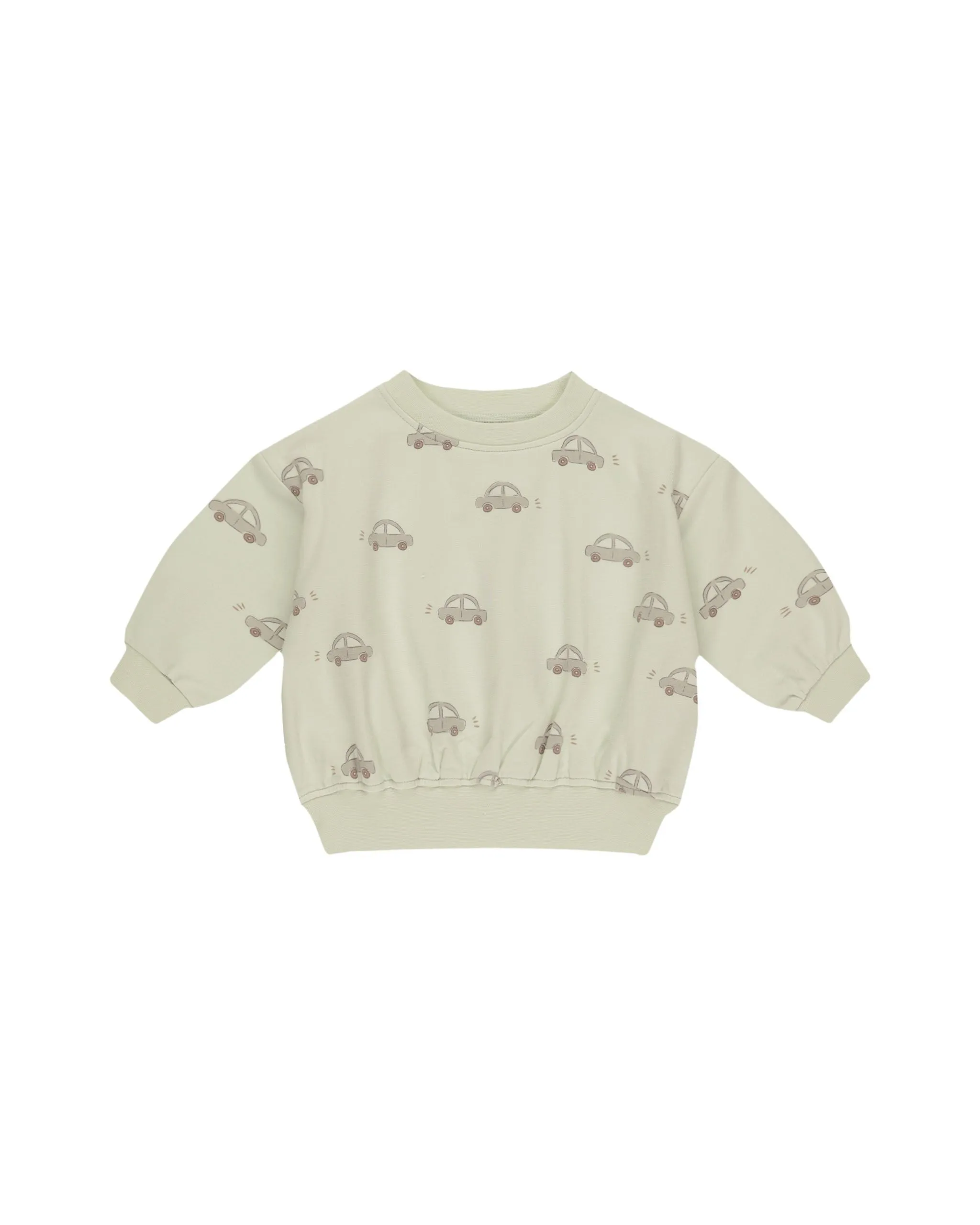 Quincy Mae Relaxed Sweatshirt: Cars