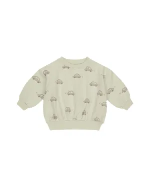 Quincy Mae Relaxed Sweatshirt: Cars